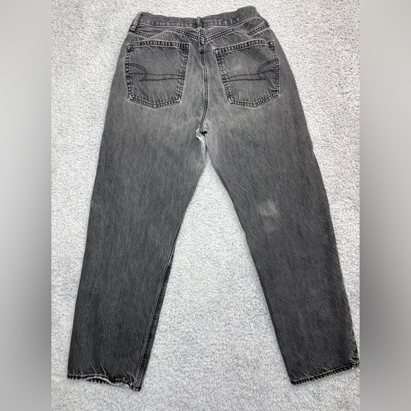 American Eagle Jeans Womens 6 90s Boyfriend Jean Distressed Grunge Skate Lived - Picture 4 of 6
